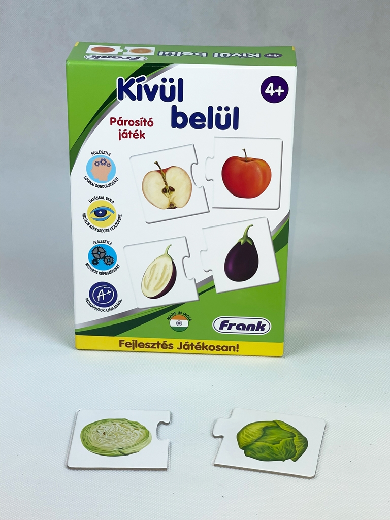 Kívül-belül - párosító játék